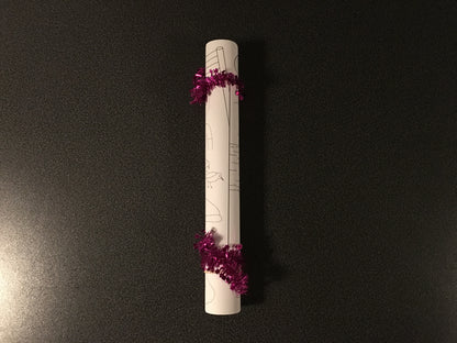 Mix van drie kleurplaat-placemats: kerst vieren