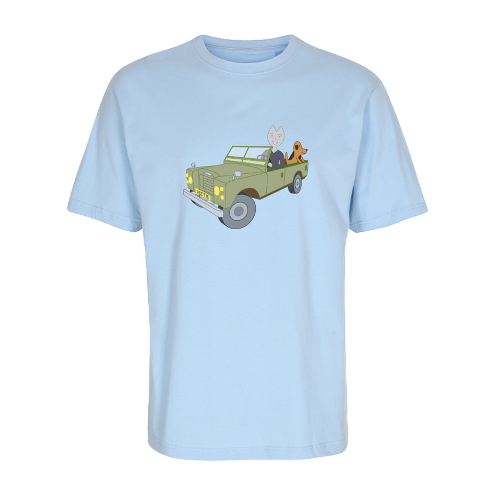 T-shirt voor kinderen van Kaatje&Mup met de jeep — foto 5