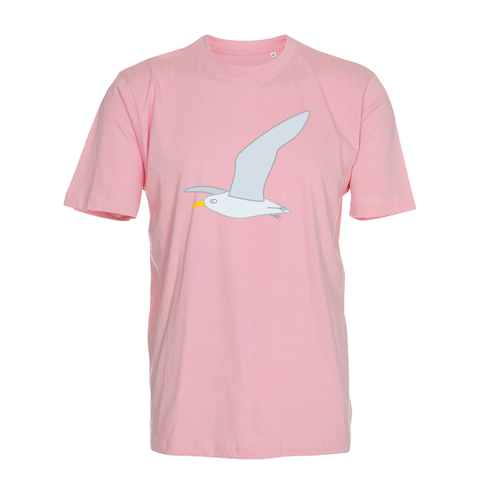 T-shirt voor kinderen van Kaatje&Mup met een vliegende meeuw — foto 3