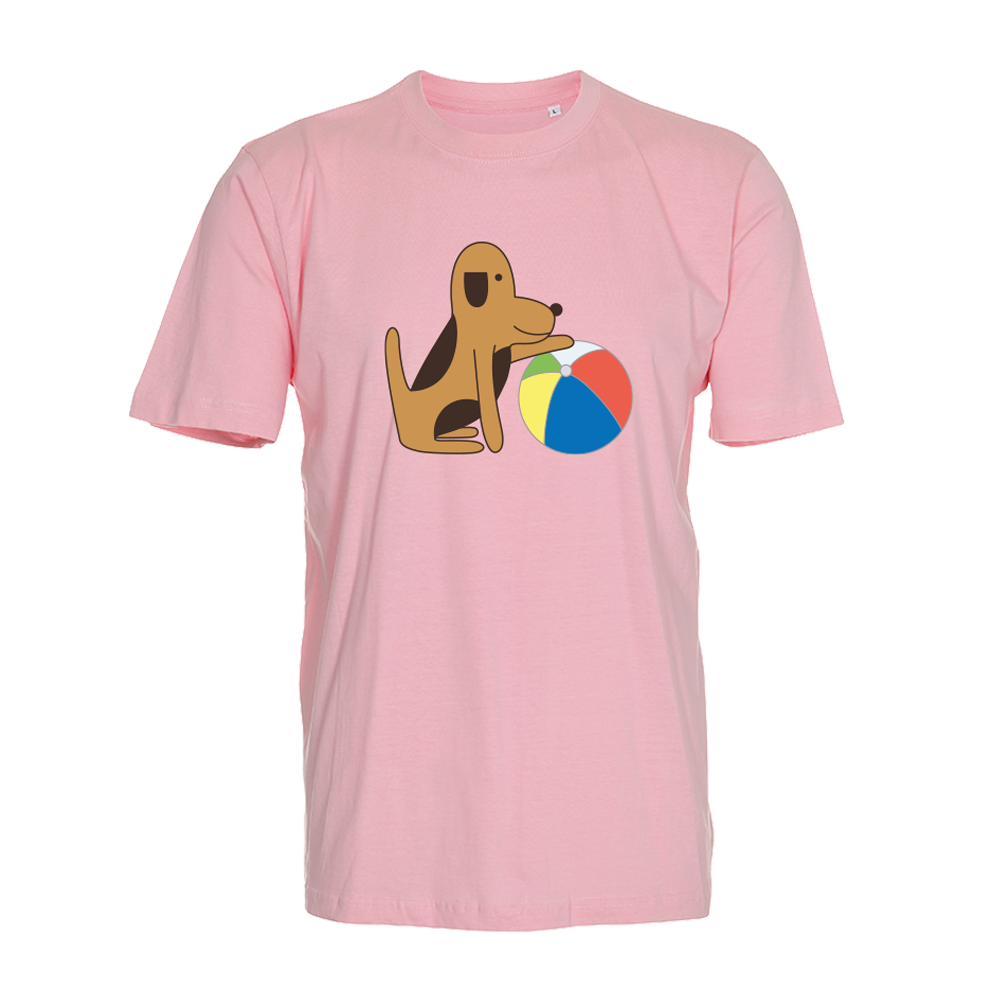 T-shirt voor kinderen van Kaatje&Mup met Mup en een strandbal — foto 3